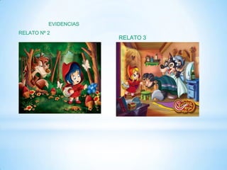 EVIDENCIAS
RELATO Nº 2
                       RELATO 3
 