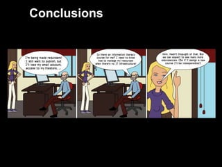 Conclusions


     The Data will be Big, but our users will continue to use
     Facebook and Twitter
     But research data will grow in importance as will use of
     mobiles.
     According to the evidence the future isn‟t quite what I
     expected. But it has helped to identify our business
     strategies.




34
 