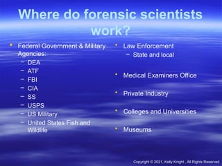 Introduction to Forensic Science: Careers, Techniques, and Case Studies ...