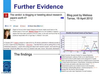 Using Social Media to Enhance Your Research Activities Slide 21