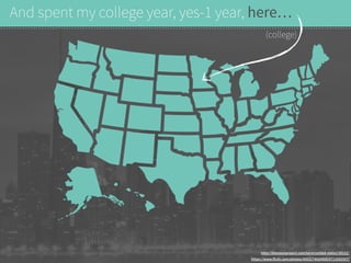 And spent my college year, yes-1 year, here… 
(college) 
http://thenounproject.com/term/united-states/38222/ 
https://www.flickr.com/photos/40531740@N08/6711042557/ 
 