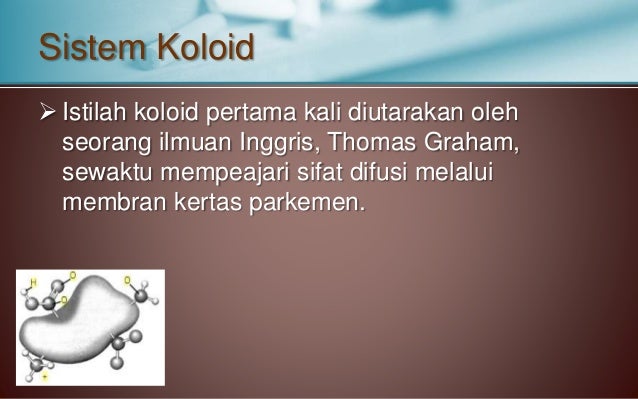 Sistem Koloid (Pengertian)
