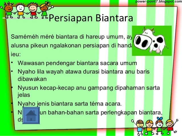 Biantara bahasa sunda