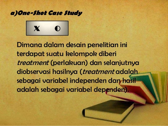 pengertian one shot case study design Pengertian penelitian eksperimen jenis one-shot case study dimaksudkan untuk menunjukkan kekuatan pengukuran the one group pretest-posttest design. pengertian one shot case study design Pengertian penelitian eksperimen jenis one-shot case study dimaksudkan untuk menunjukkan kekuatan pengukuran the one group pretest-posttest design.
