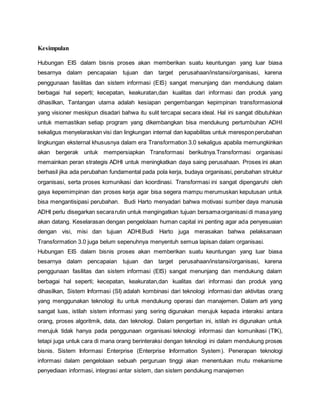 EIS: Strategi Jitu Mengoptimalkan Bisnis Online Anda
