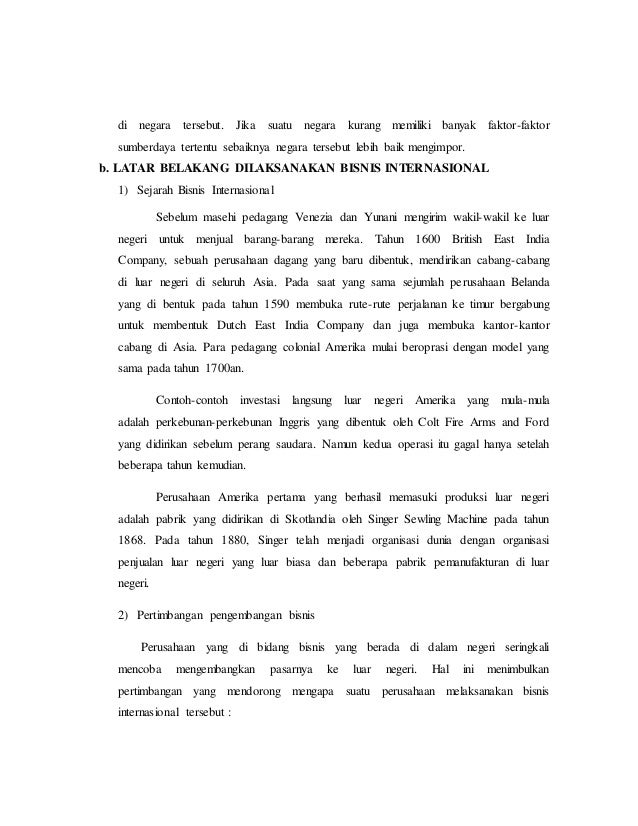 Bisnis Internasional