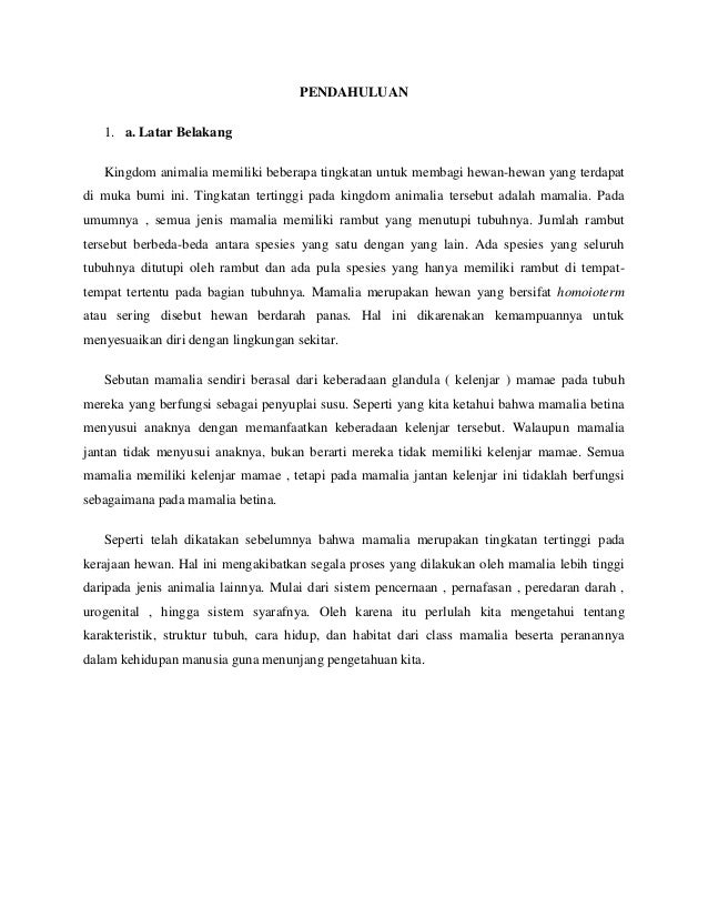 Makalah Sistem Pencernaan Mamalia makalahb Makalah Sistem Pencernaan Mamalia makalahb