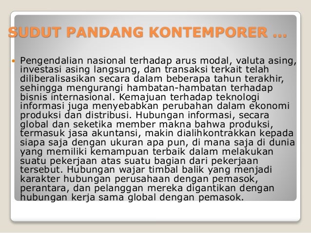Kelompok 1 dimensi internasional dan akuntansi