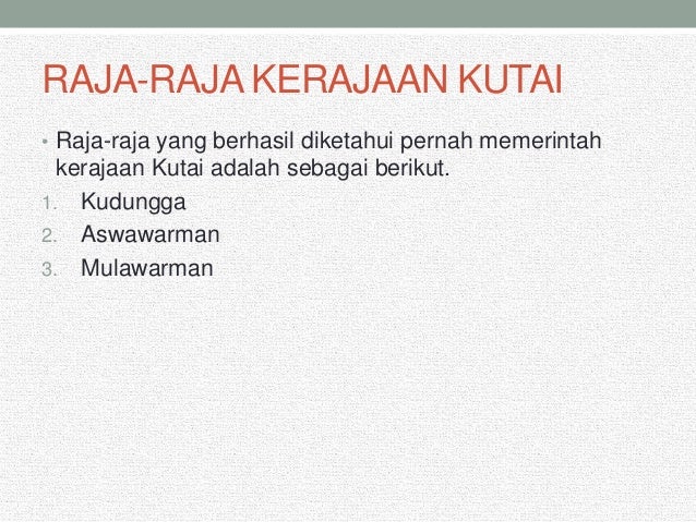 Kelompok 1 Kerajaan Kutai