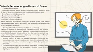Model Humas Sejarah dan Perkembangan Hubungan Masyarakat (Humas) di Dunia dan ...