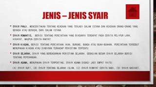 Syair | PPTX