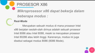 Power Point Processor x86 and arm | PPTX