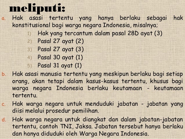 MENYIBAK KASUS PELANGGARAN HAK DAN PENGINGKARAN KEWAJIBAN 