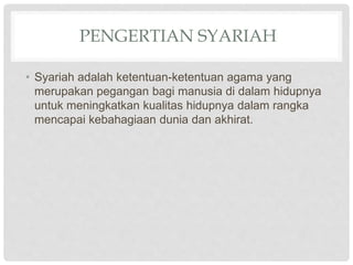 Syariah Adalah Landasan Hidup Beriman dalam Kehidupan Sehari-hari