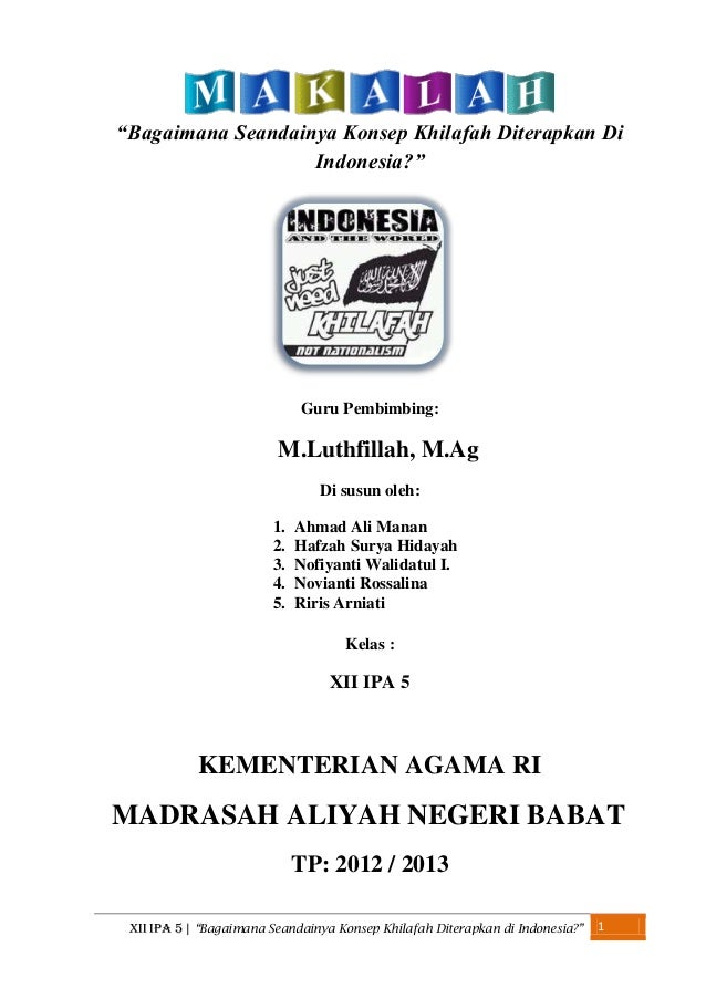Kenapa Syariat Islam Tidak Bisa Diterapkan Di Indonesia