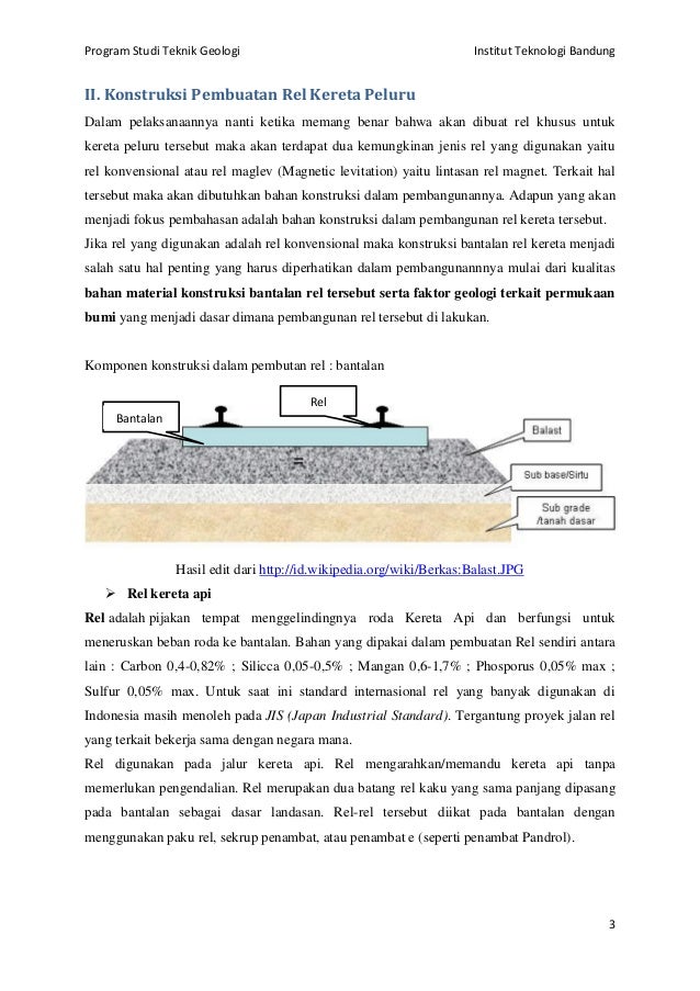 (Kelompok 2) geologi dan master plan pembangunan kereta peluru