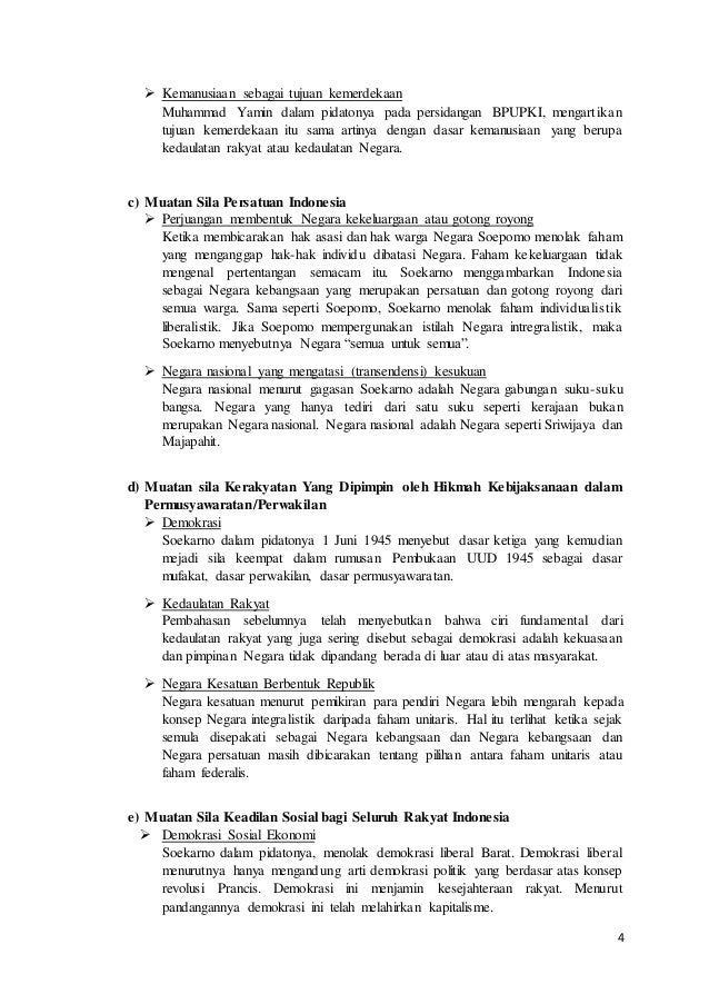 Nilai Nilai Universal Pancasila