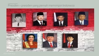 Presiden – presiden yang pernah memimpin Indonesia
Kifar tidak kerja
 