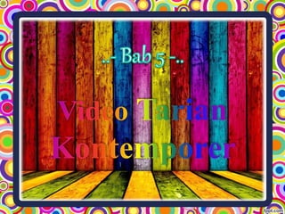 seni tari kontemporer