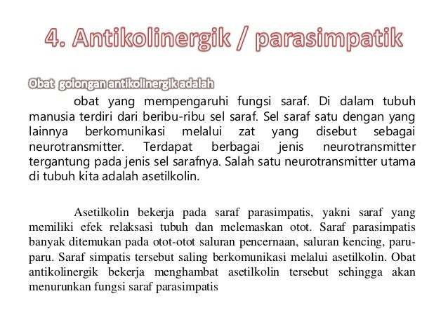 Hubungan Struktur Dan Aktivitas Obat Obat Periper Nervous Sistem