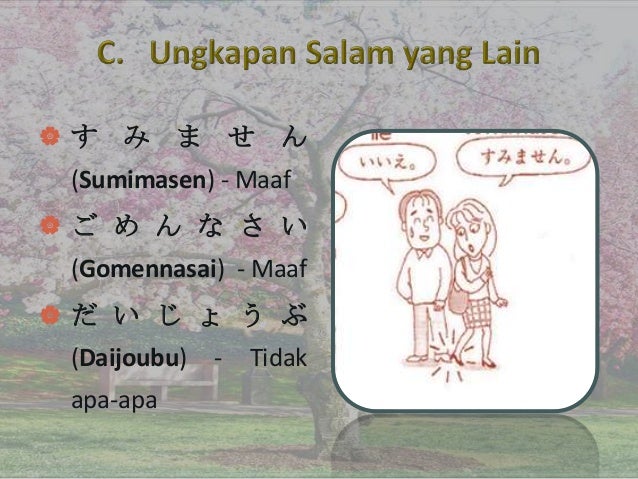 Salam Dalam Bahasa Jepang