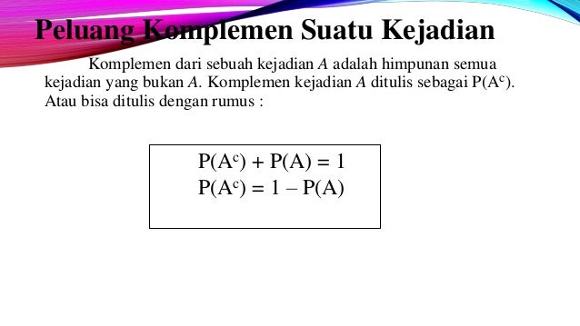 19 Contoh Soal Peluang Komplemen Kumpulan Contoh Soal