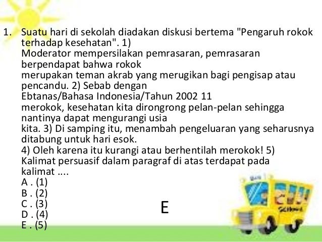 Kelompok 3-Bahasa Indonesia Paragraf Persuasi