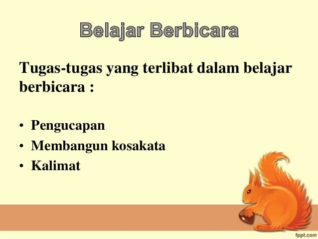 Aspek Perkembangan Bicara Bayi Umur 1-2 Tahun (Psikologi ...