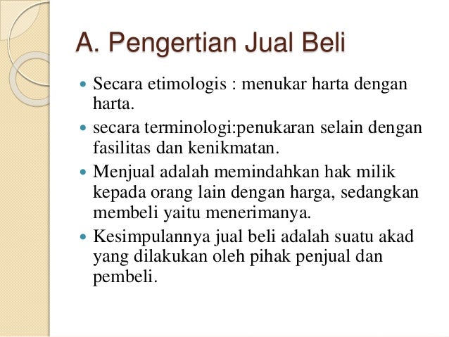 Jual beli forex dalam islam