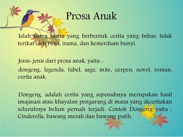 Kelompok 3 apresiasi sastra menyimak