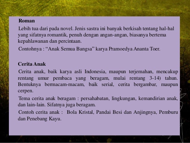 Contoh Cerita Rakyat Asli Indonesia - Contoh QQ