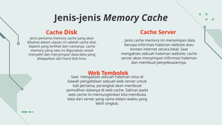 Presentasi Materi Mengenai Caache Memory | PPTX
