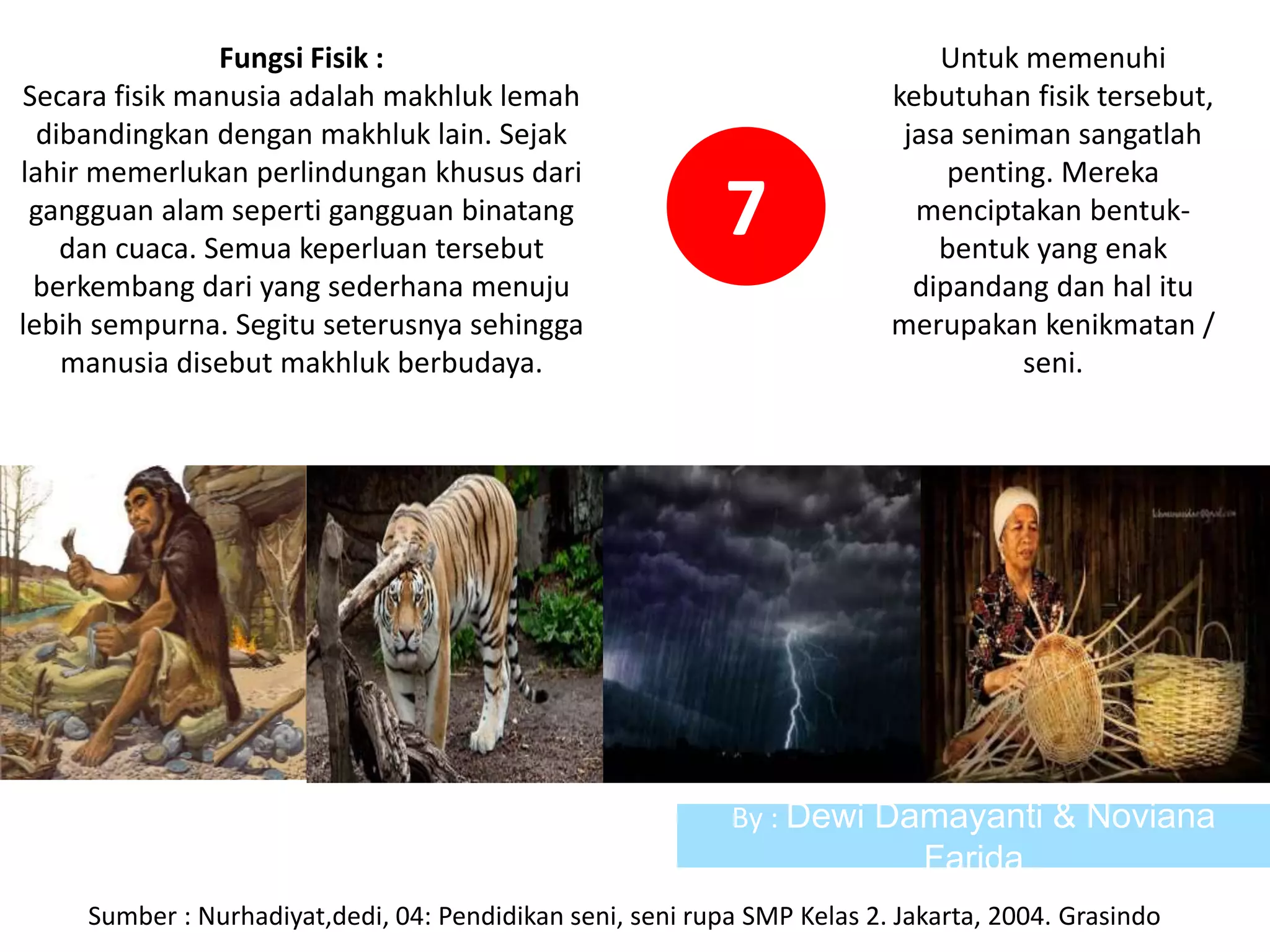 Hewan Rupa Rupa fungsi seni dan karya seni rupa | PPTX