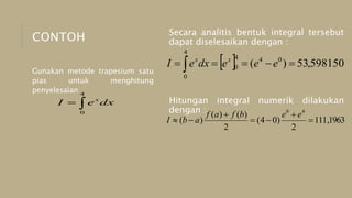 Kelompok 3 integrasi numerik fix | PPTX
