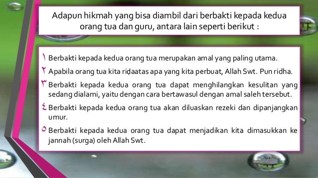 Hikmah Hormat Dan Patuh Kepada Guru Seputaran Guru