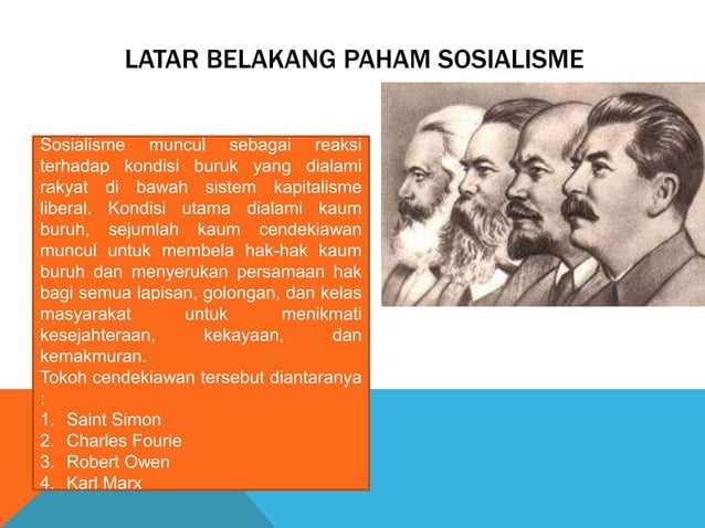 Kelompok 3 perkembangan sosialisme | PPTX