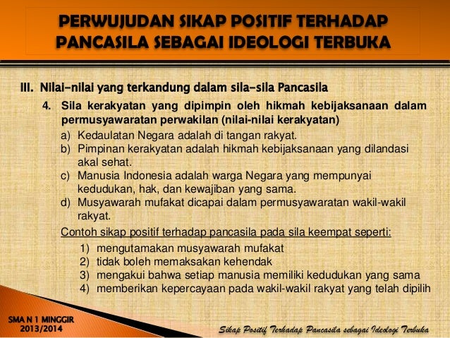Kelompok 3 Sikap Positif Terhadap Pancasila Sebagai Ideologi Terbuka