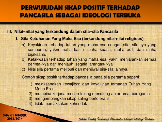 Kelompok 3 Sikap Positif Terhadap Pancasila Sebagai Ideologi Terbuka