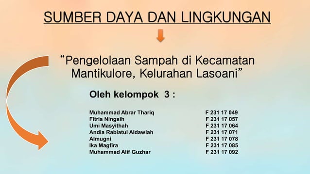 Kelompok 3 tugas besar | PPT