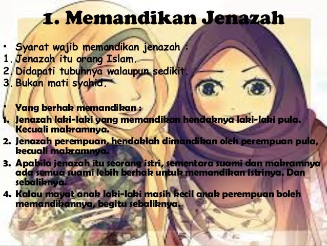 Kelompok 3 (xi 2) tata cara merawat jenazah