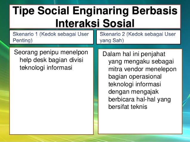 Social Enginerring