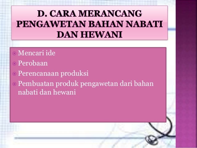Prakarya Dan Kewirausahaan Pengolahan Kelas X