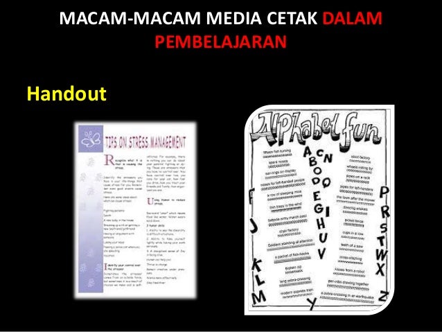 Karakteristik Media Cetak dan Non Cetak untuk SD