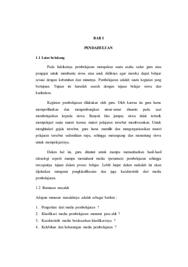 Makalah Media Pembelajaran Sd makalahha Makalah Media Pembelajaran Sd makalahha