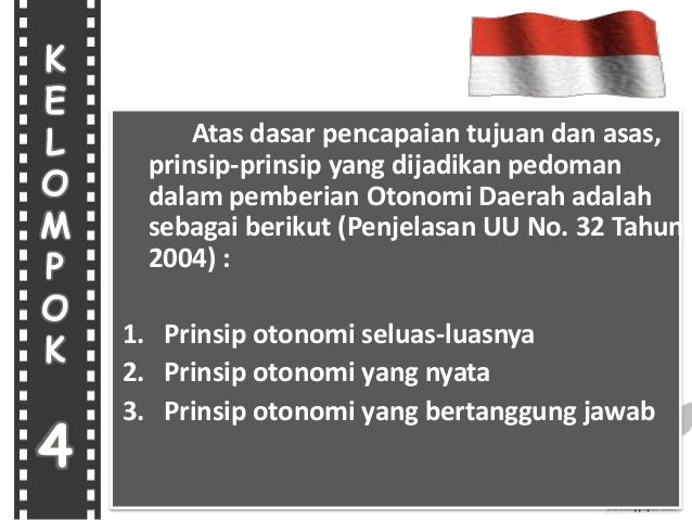 Otonomi Daerah
