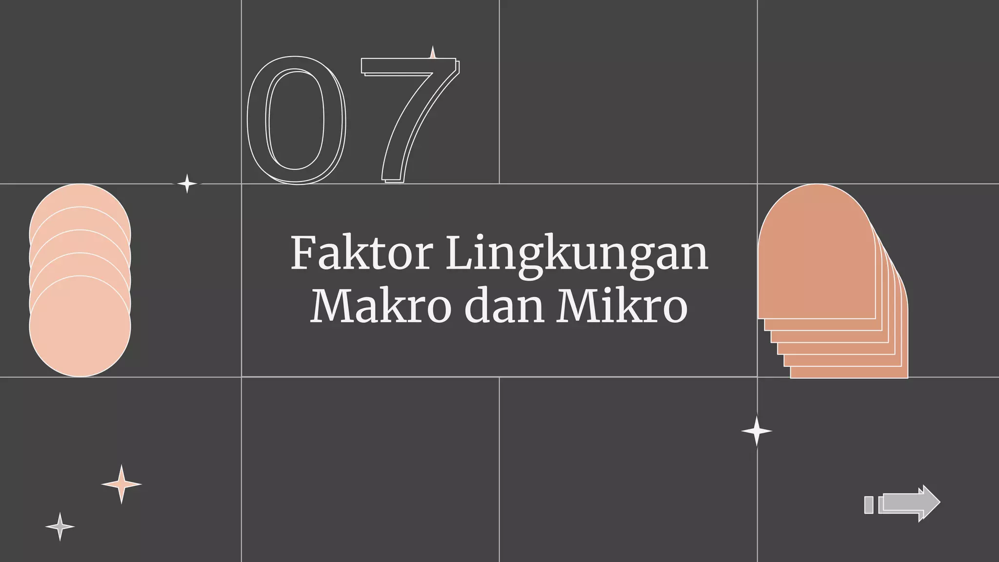 Faktor Lingkungan
Makro dan Mikro
 