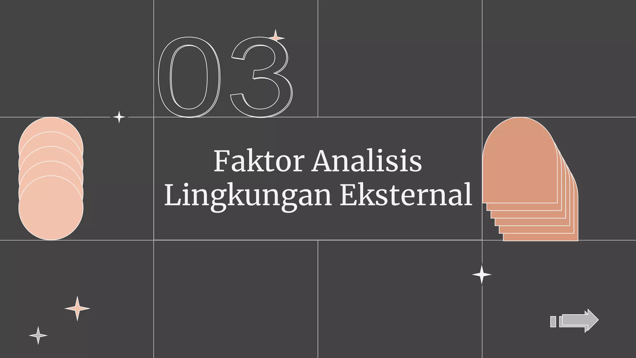 Faktor Analisis
Lingkungan Eksternal
 