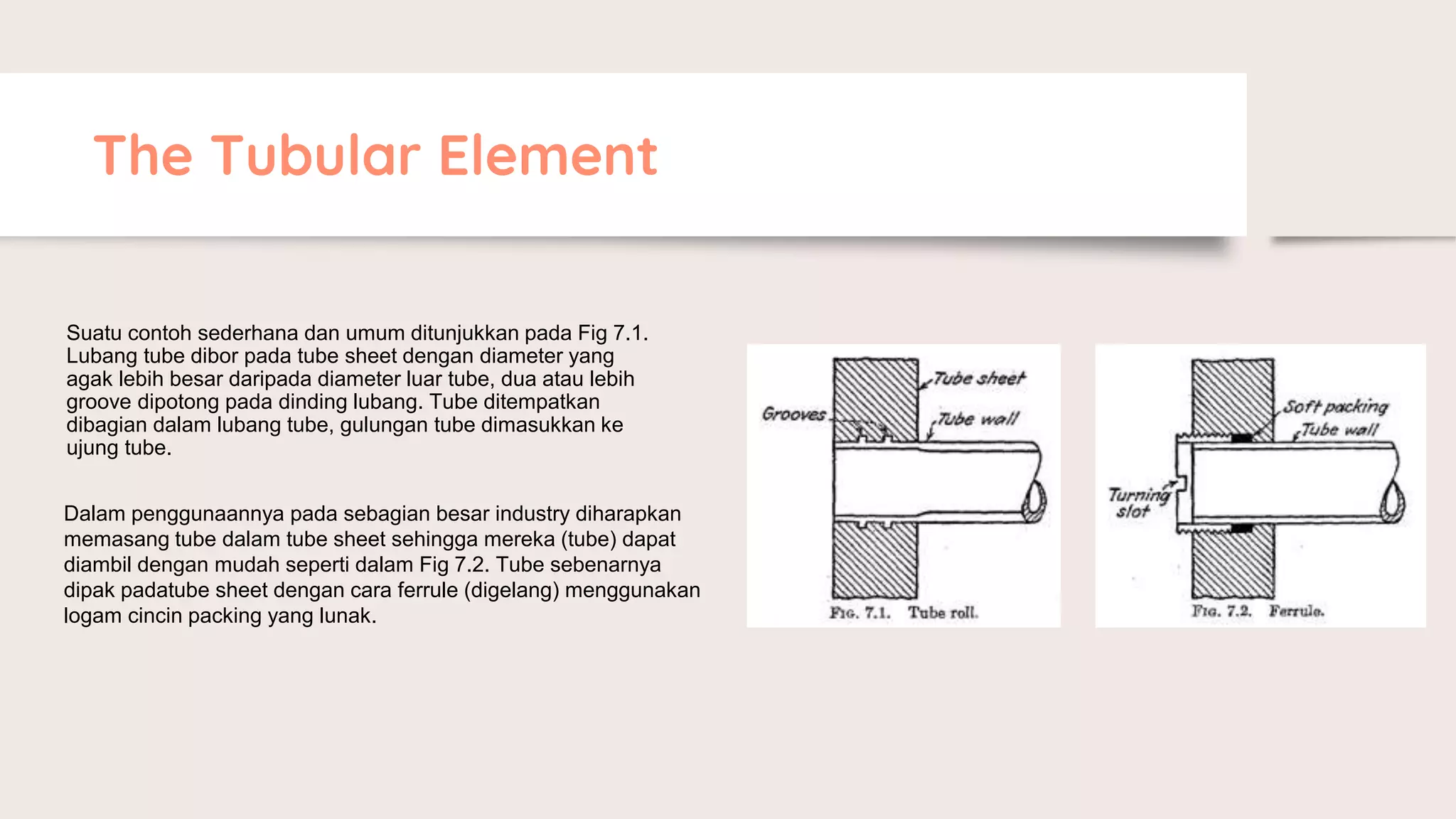 Termin Tubular Shell and Tube Exchanger - Perancangan Alat Penukar Kalor | PPTX