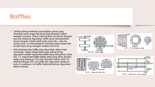 Bila Shell Shell and Tube Exchanger - Perancangan Alat Penukar Kalor | PPTX