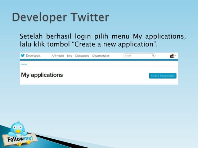 Tutorial Contoh Penggunaan API Twitter | PPT